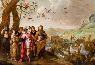 Noah Entering the Ark by Hans III Jordaens